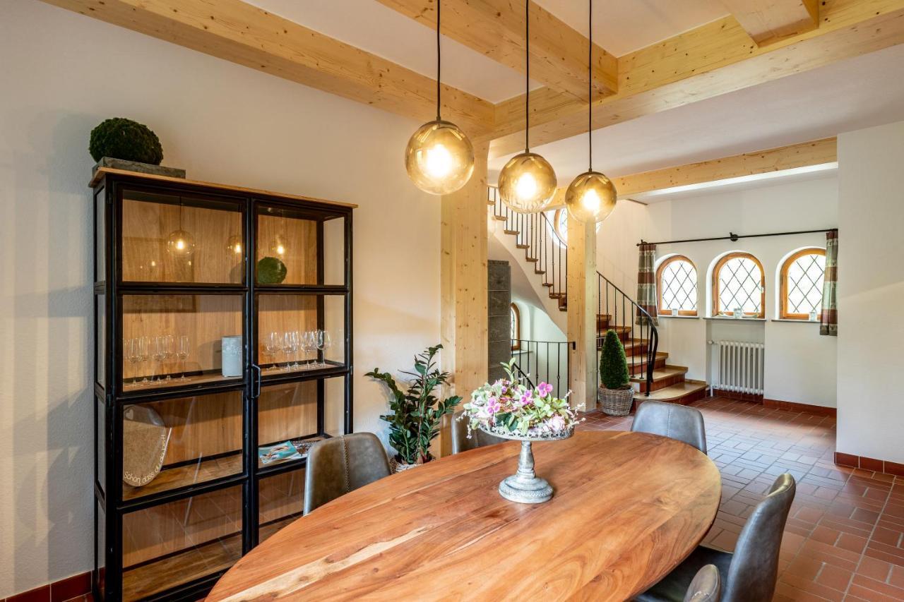 Landhaus Karbach Komplett Oder Einzelne Wohneinheiten Villa Inkl Sauna Bzw Waldhaeuschen Hirten Eksteriør billede