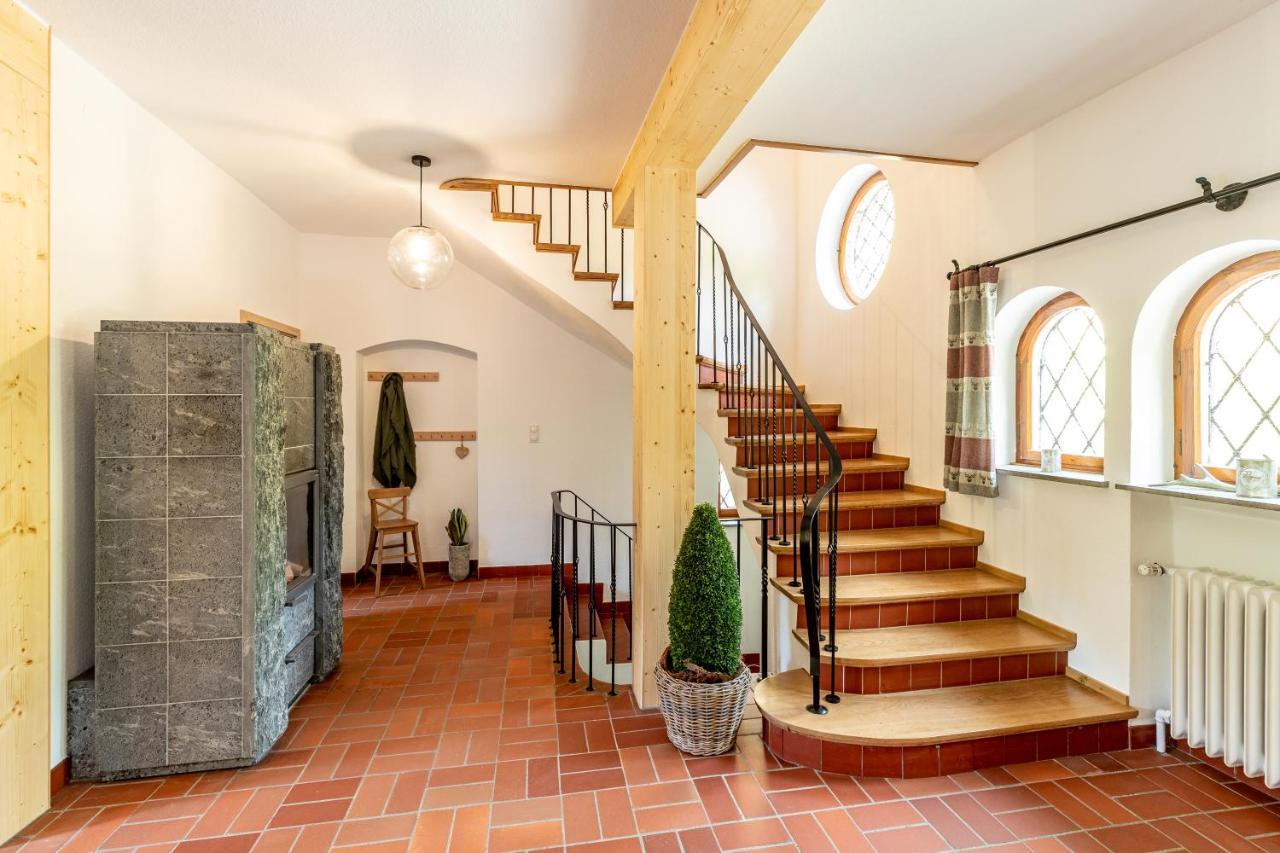 Landhaus Karbach Komplett Oder Einzelne Wohneinheiten Villa Inkl Sauna Bzw Waldhaeuschen Hirten Eksteriør billede